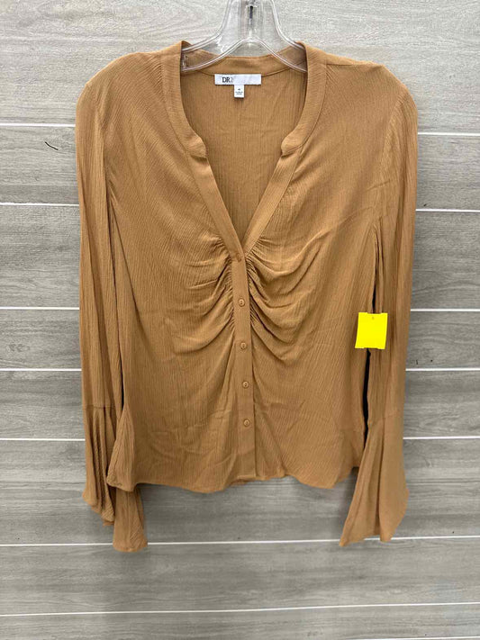 DR2 Brown Womens Women Size M Shirt