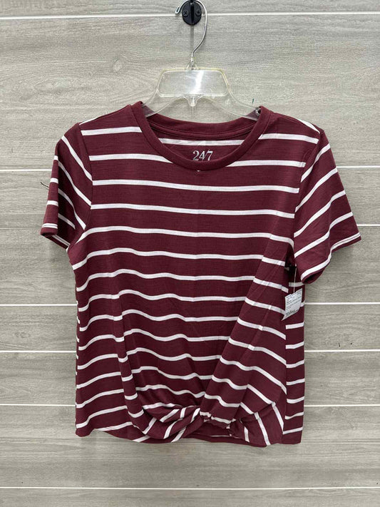 Maurices Size M Burgundy Womens Shirt