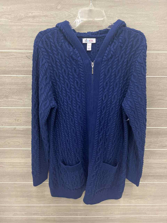 D & Co Size 16/18 Blue Plus Sweater