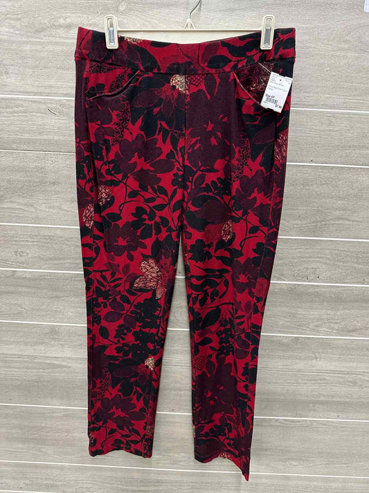 Chico's Size 6P Red Petite Pants
