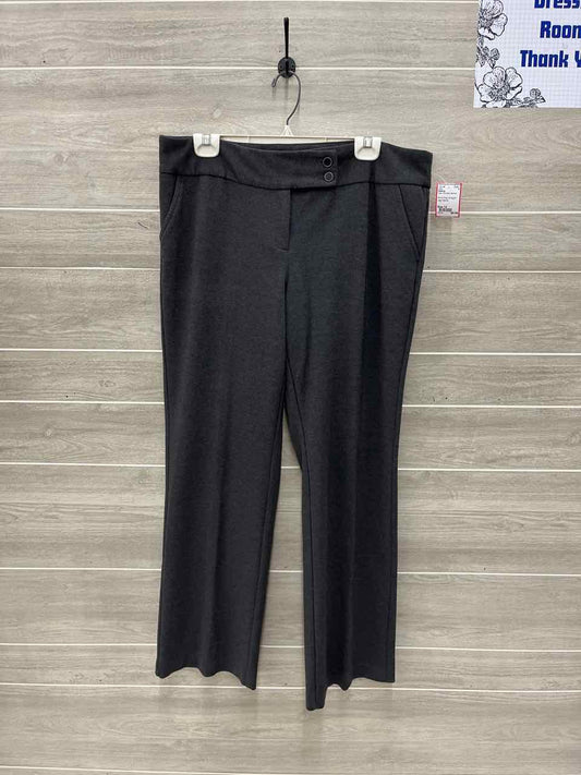 Relativity Gray Womens Women Size 14 Pants