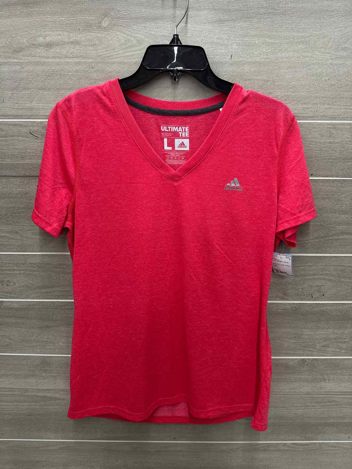 Adidas Size L Coral Womens Shirt