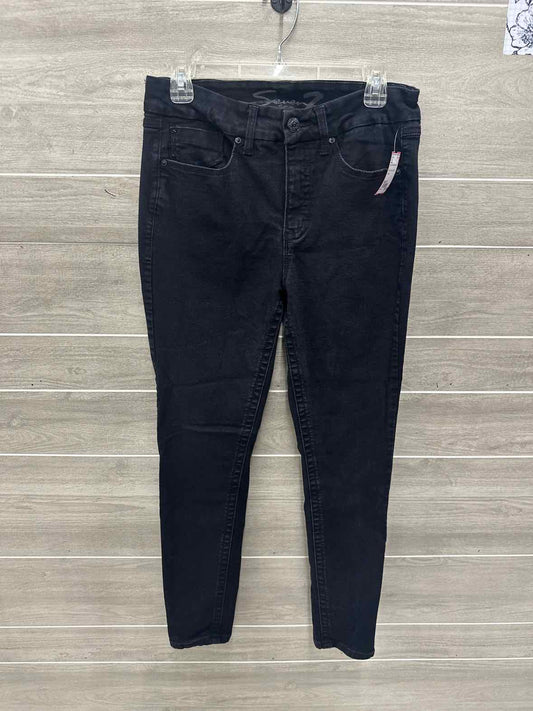 Seven7 Size 10 Black Womens Jeans