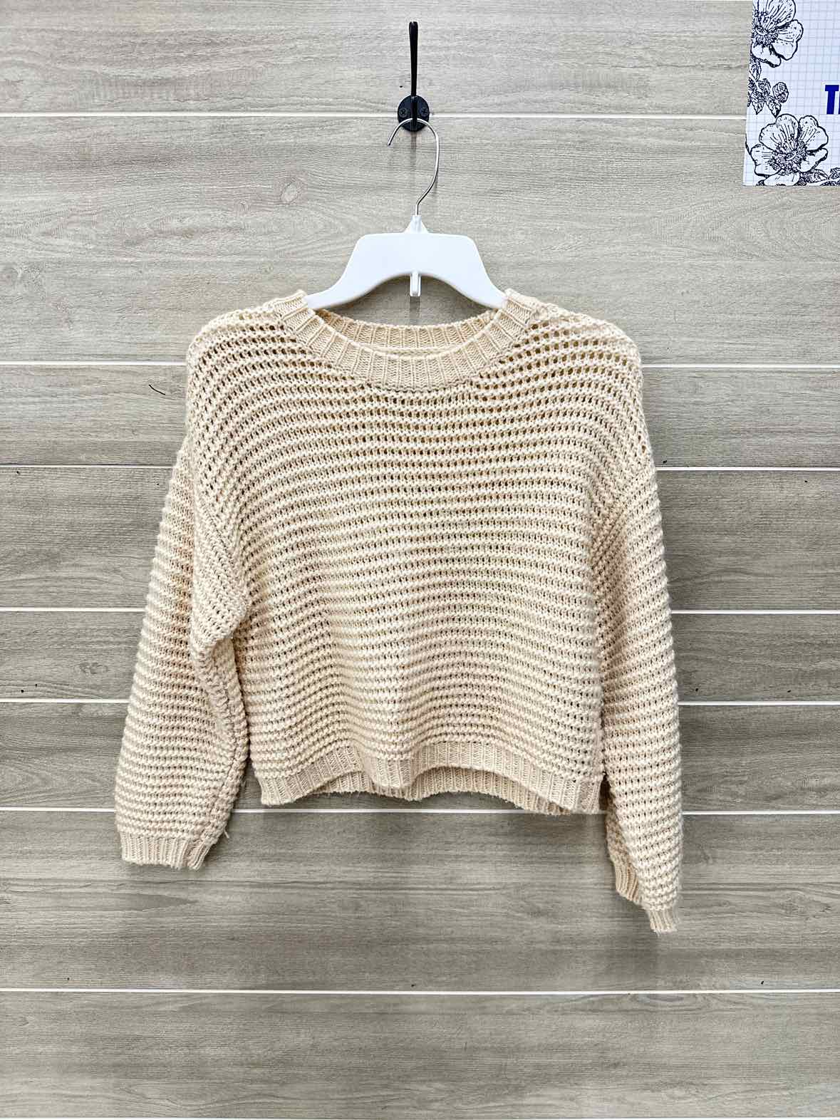 Forever 21 Size S Cream Junior Sweater