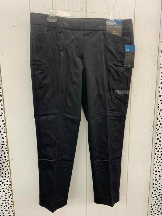 Worthington Black Womens Size 12P Pants