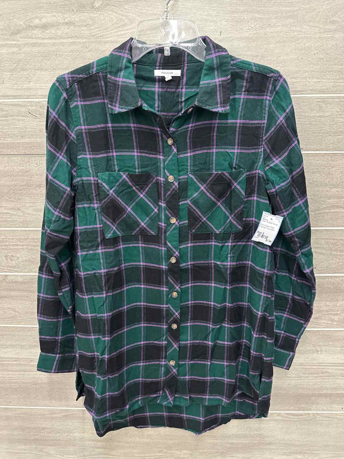 Maurices Size S Green Womens Shirt