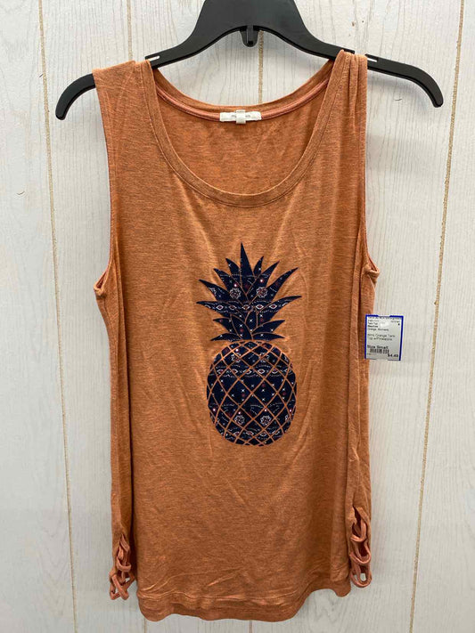 Maurices Orange Womens Size Small Tank Top