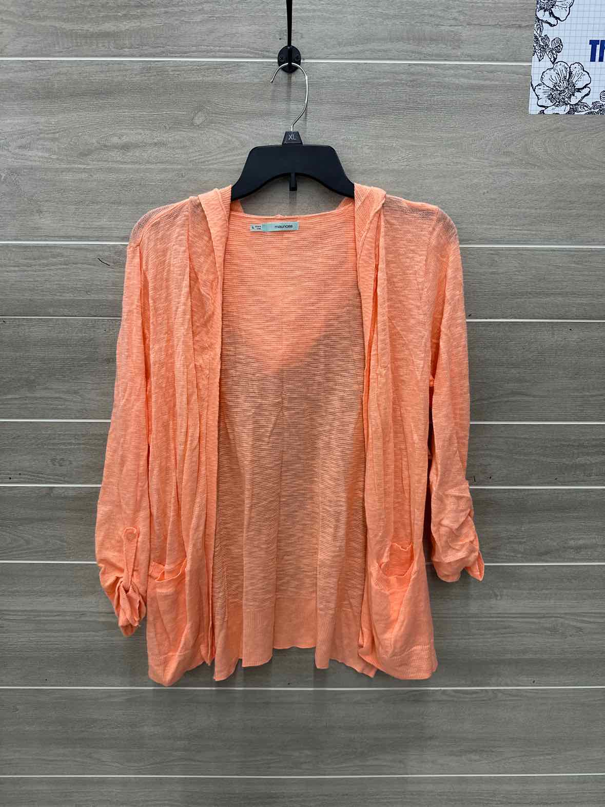 Maurices Size XL Orange Womens Shirt