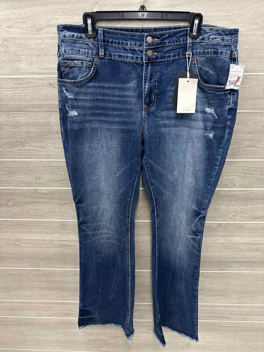 Size 14/16 Blue Womens Jeans