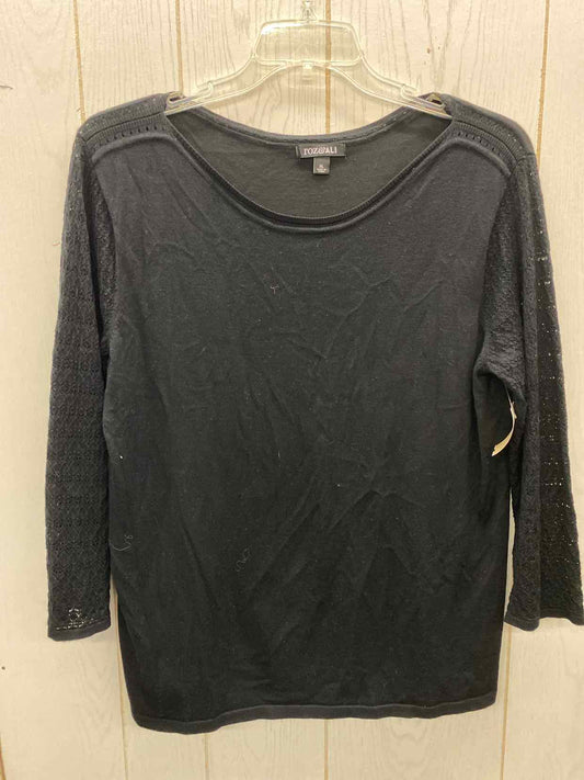 Roz & Ali Black Womens Size XL Sweater