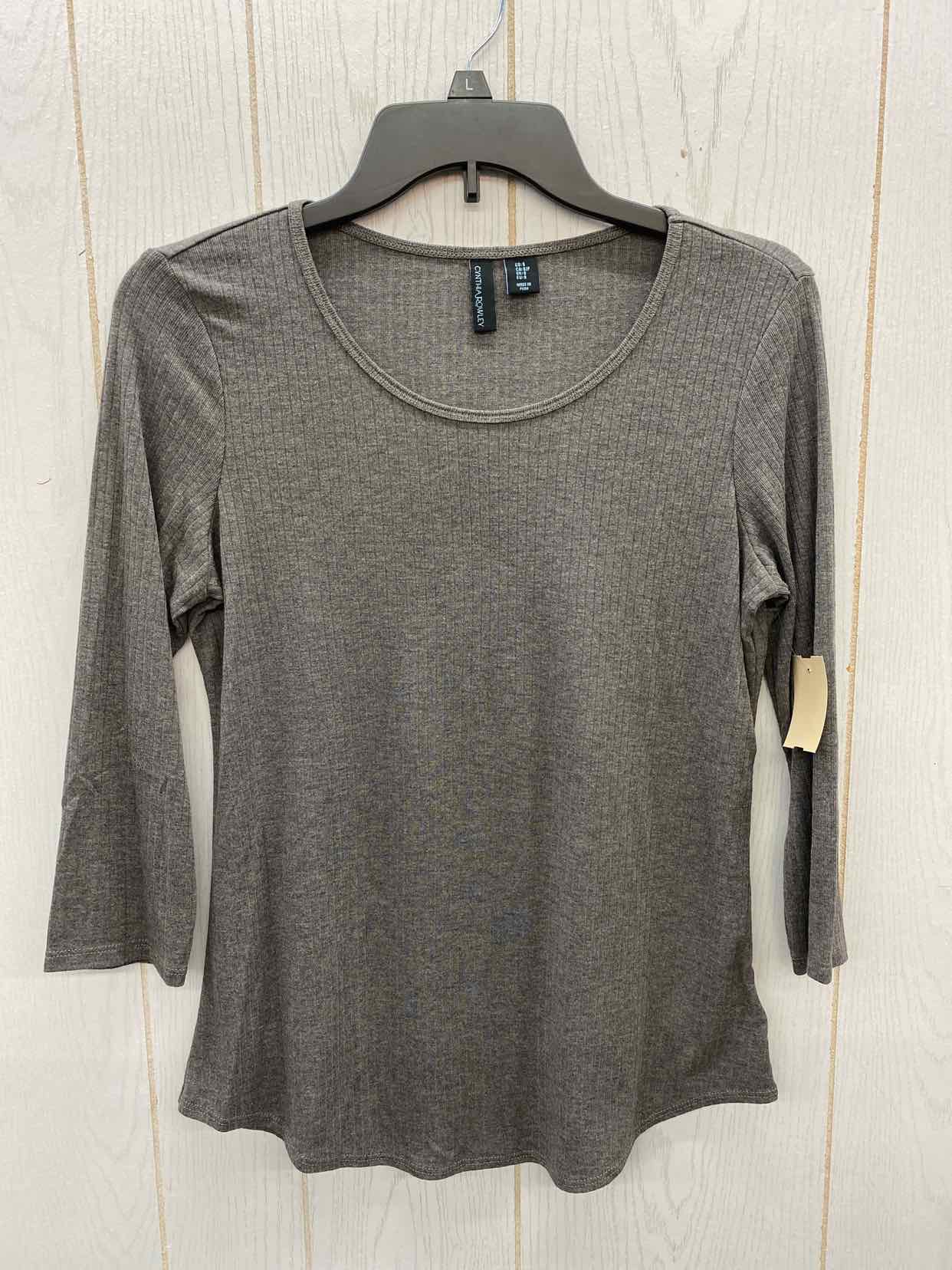 Cynthia Rowley Gray Womens Size Small Shirt