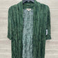 One World Size M Green Womens Shirt