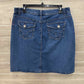 Christopher & Banks Blue Womens Women Size 12 Skirt