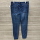 Maurices Blue Womens Women Size 12 Long Jeans