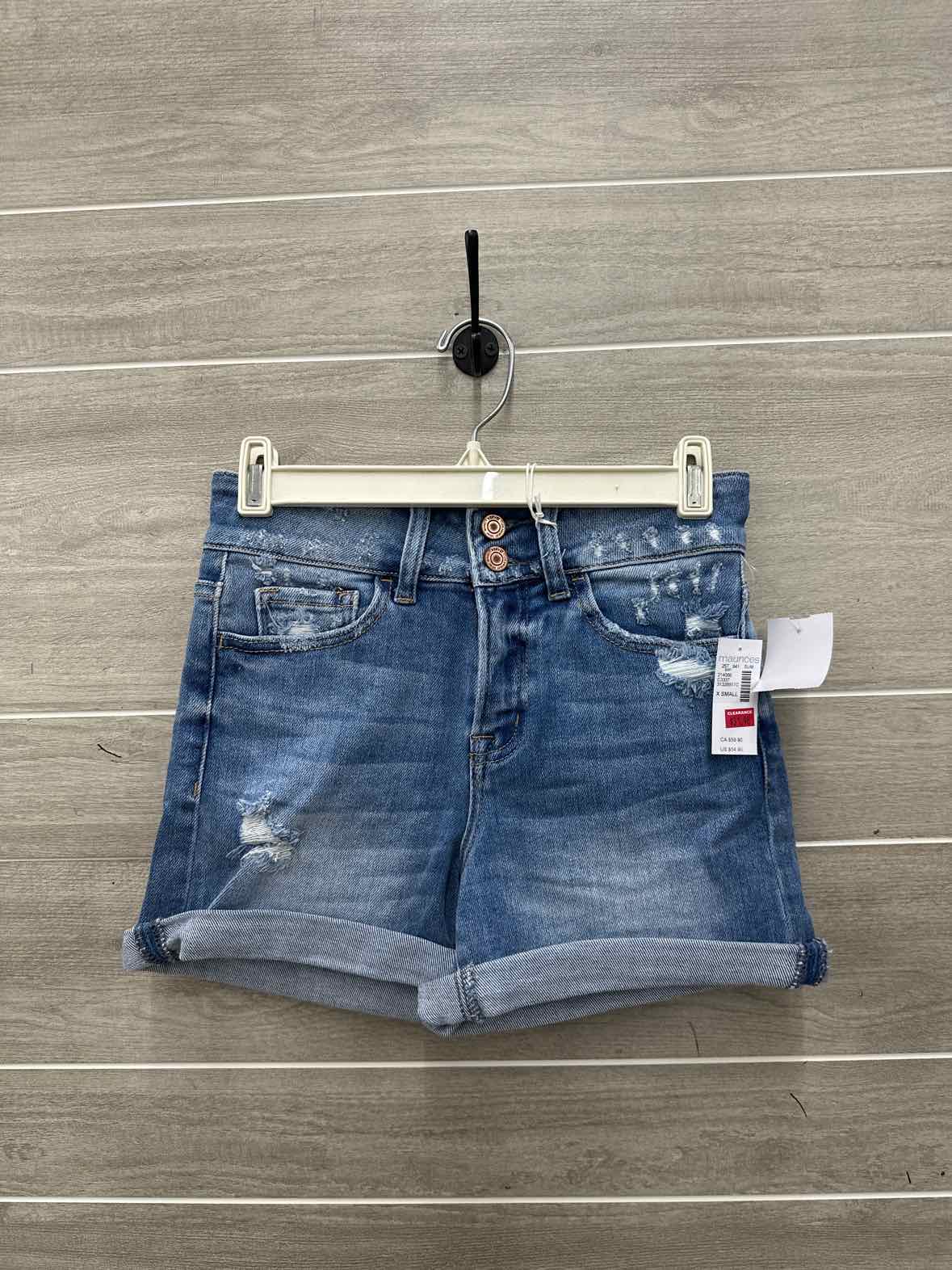 Vervet Size 0/1 Blue Junior Shorts