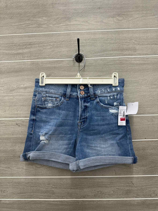 Vervet Size 0/1 Blue Junior Shorts