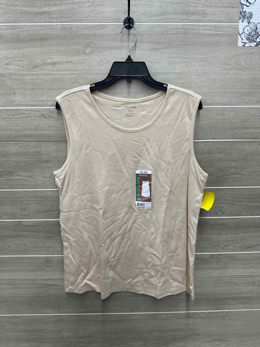 White Stag Size 16/18 Tan Womens Tank Top