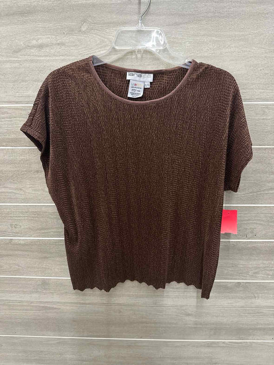 LanaLee Brown Womens Women Size XL Shirt