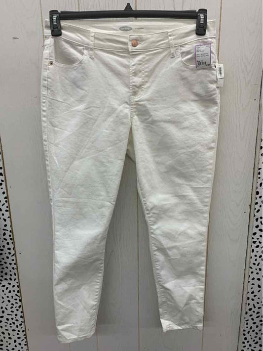 Old Navy White Womens Size 14 Jeans