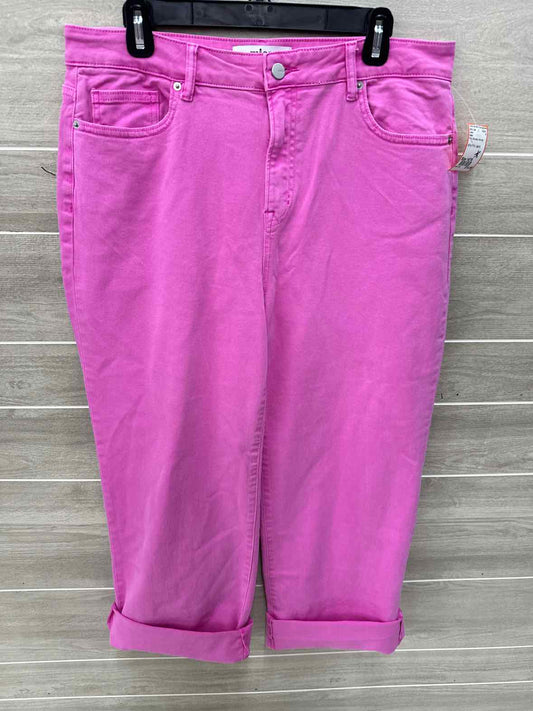 mica Pink Womens Women Size 14/16 Jeans