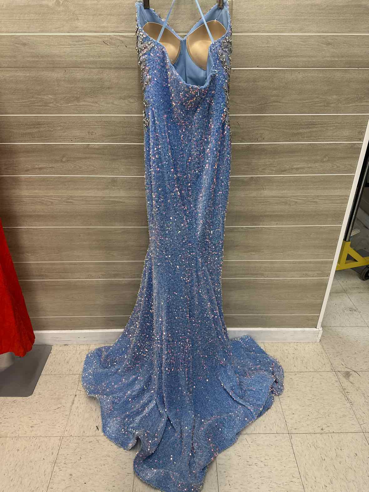 Size 6 Blue Womens Gown/Evening Wear