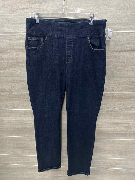 Lee Size 16 Blue Womens Jeans