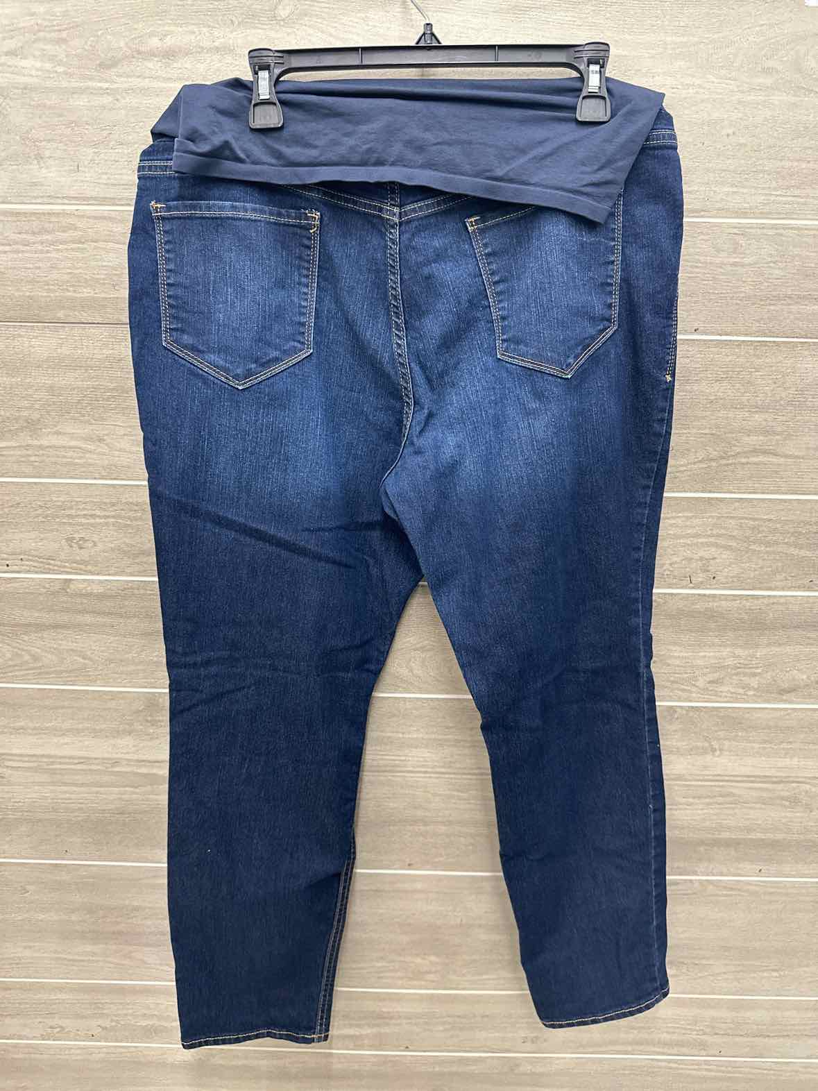 Old Navy Size 16 Short Blue Maternity Jeans