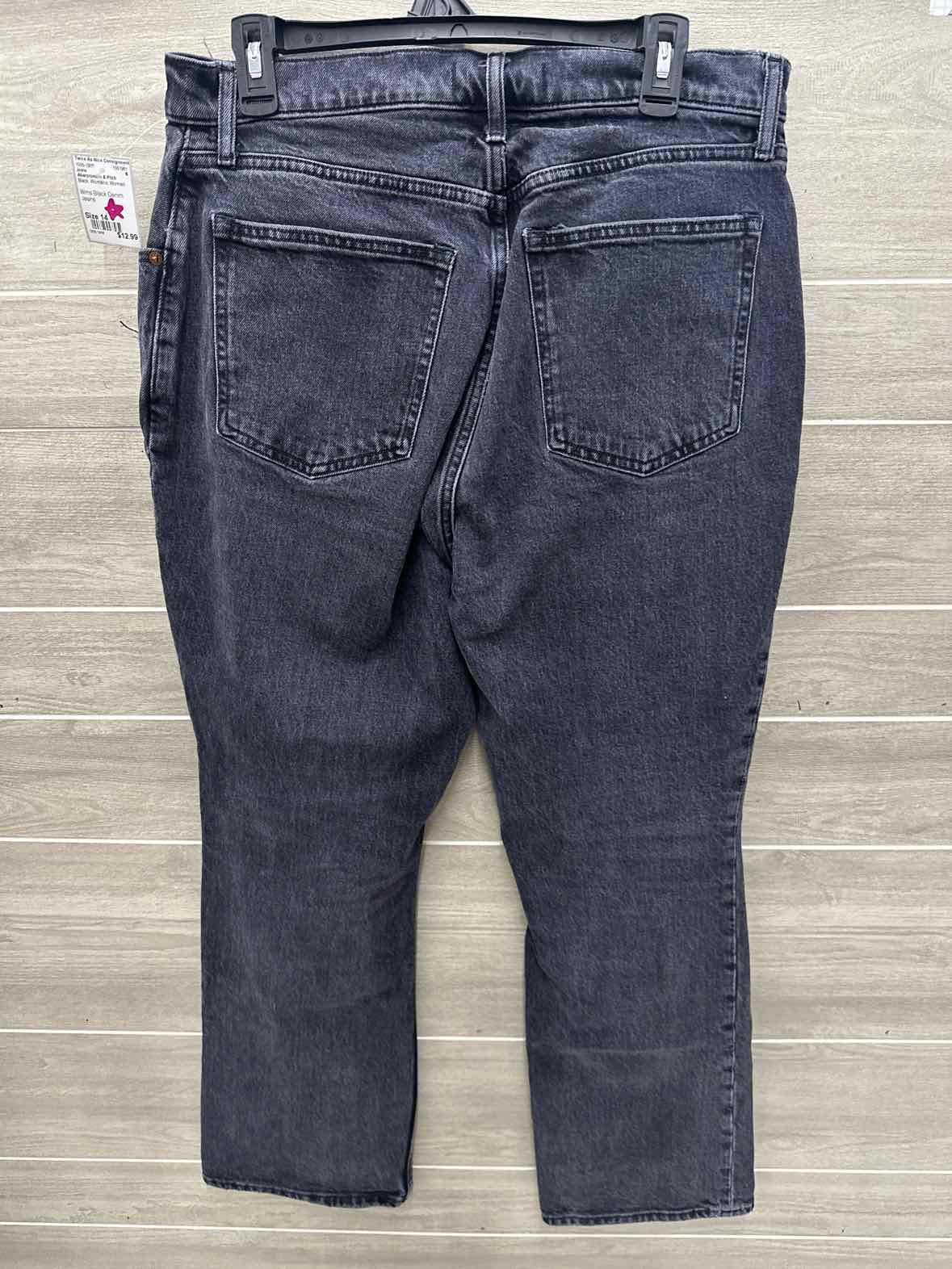 Abercrombie & Fitch Size 14 Black Womens Jeans