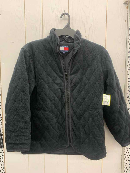 Tommy Hilfiger Black Womens Size Small Jacket (Outdoor)