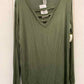 Bibi Olive Womens Size L Shirt