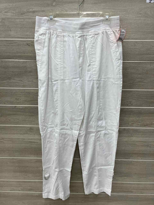 Soft Surroundings White Womens Women Size M Pants