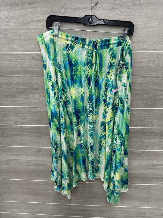 Nina & Mee Size 3X Green Plus Skirt