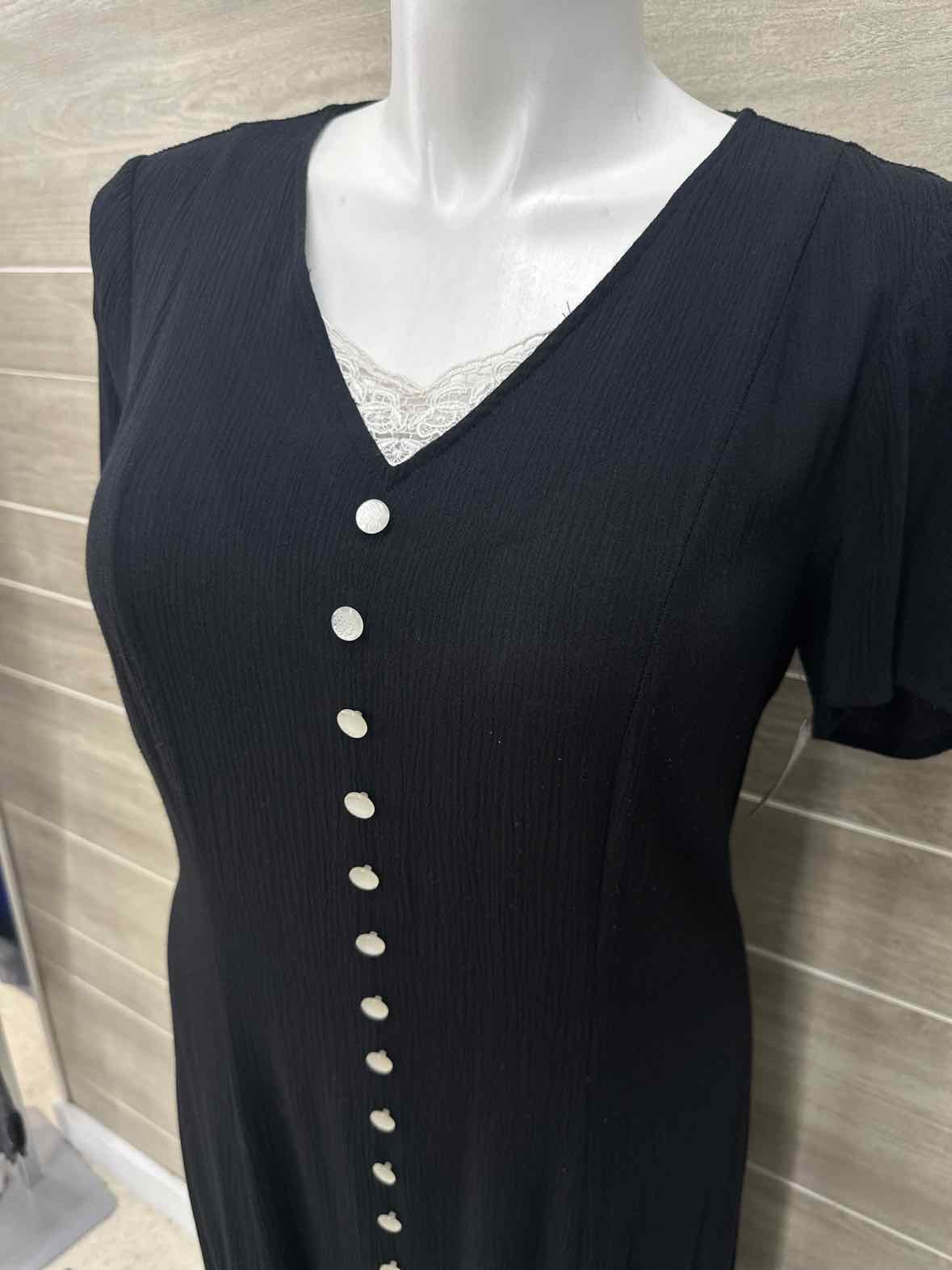 Studio 1940 Black Womens Women Size 12 Dress
