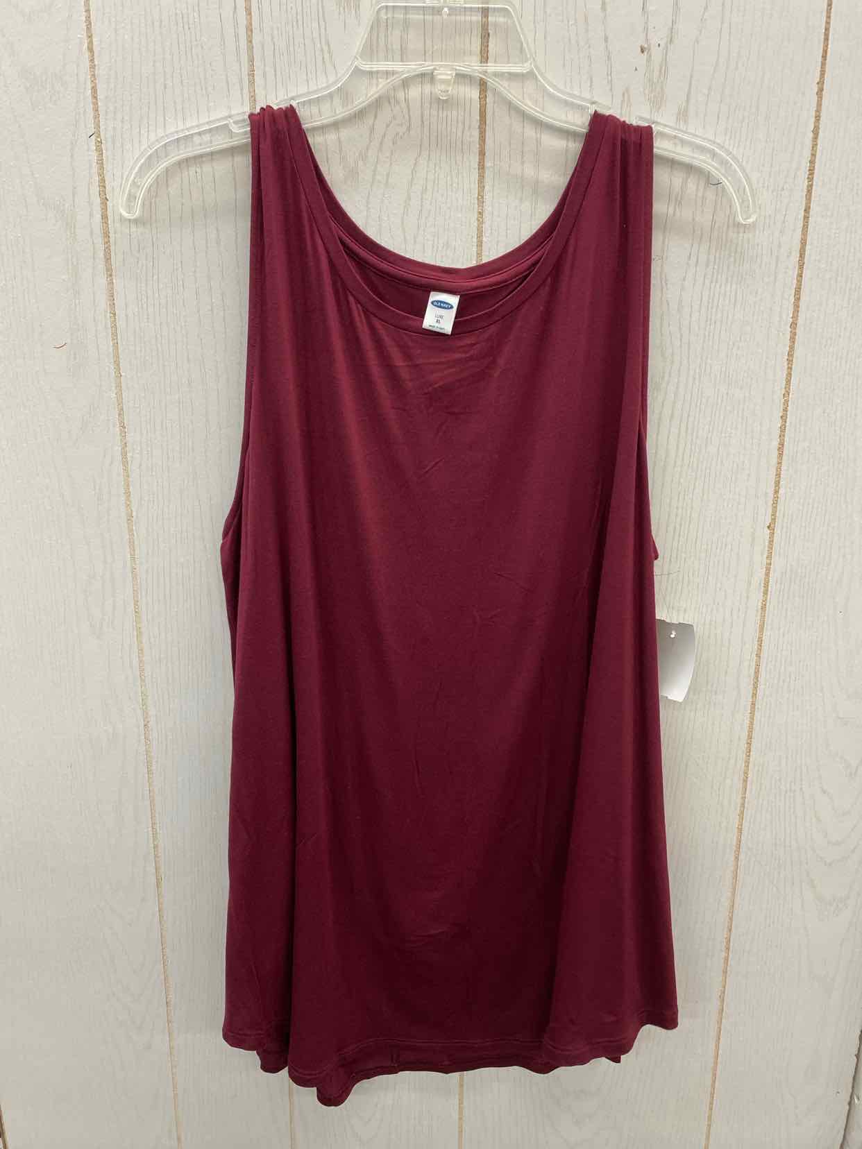 Old Navy Burgundy Womens Size XL Tank Top