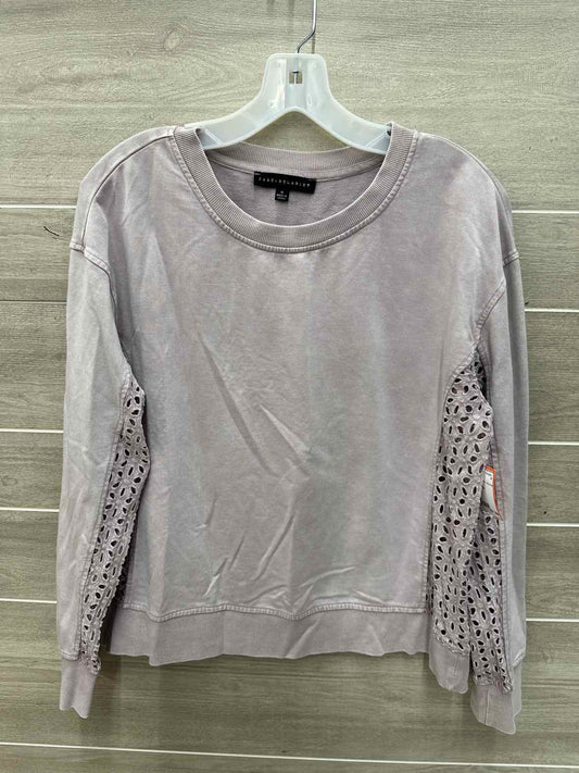 Jane & Delancey Size M Lavender Womens Sweatshirt