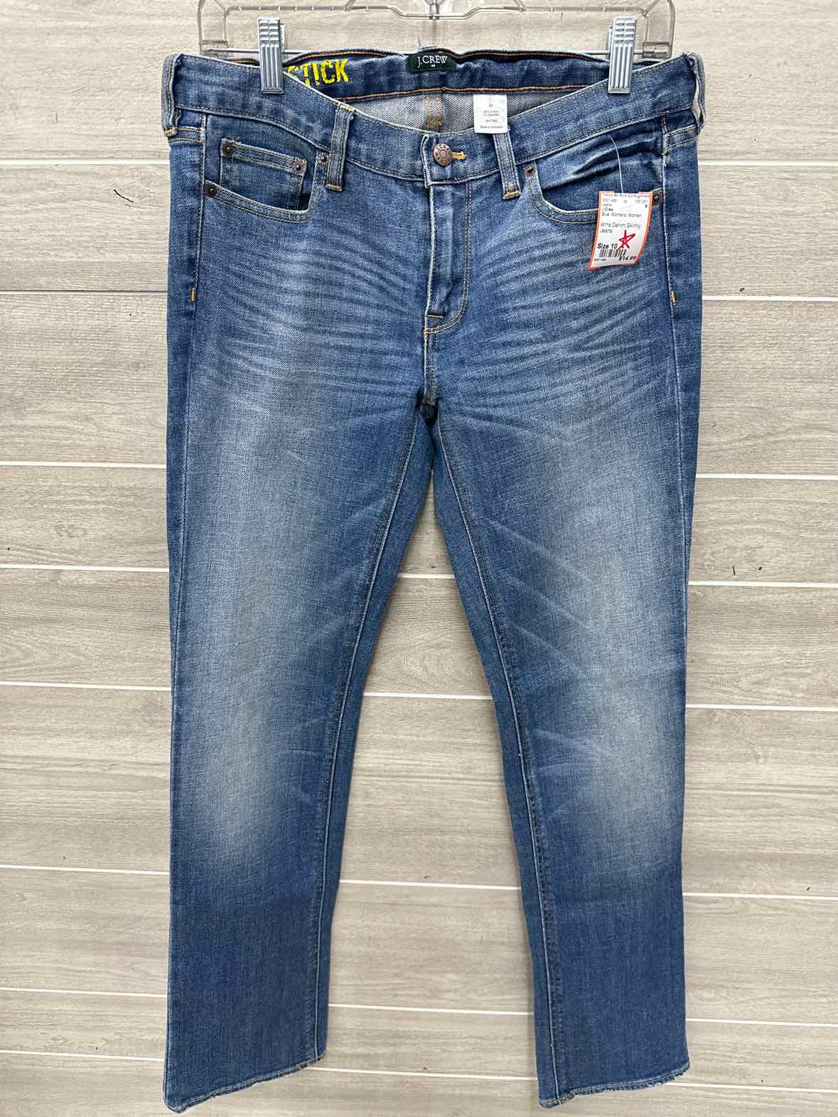 J Crew Size 10 Blue Womens Jeans