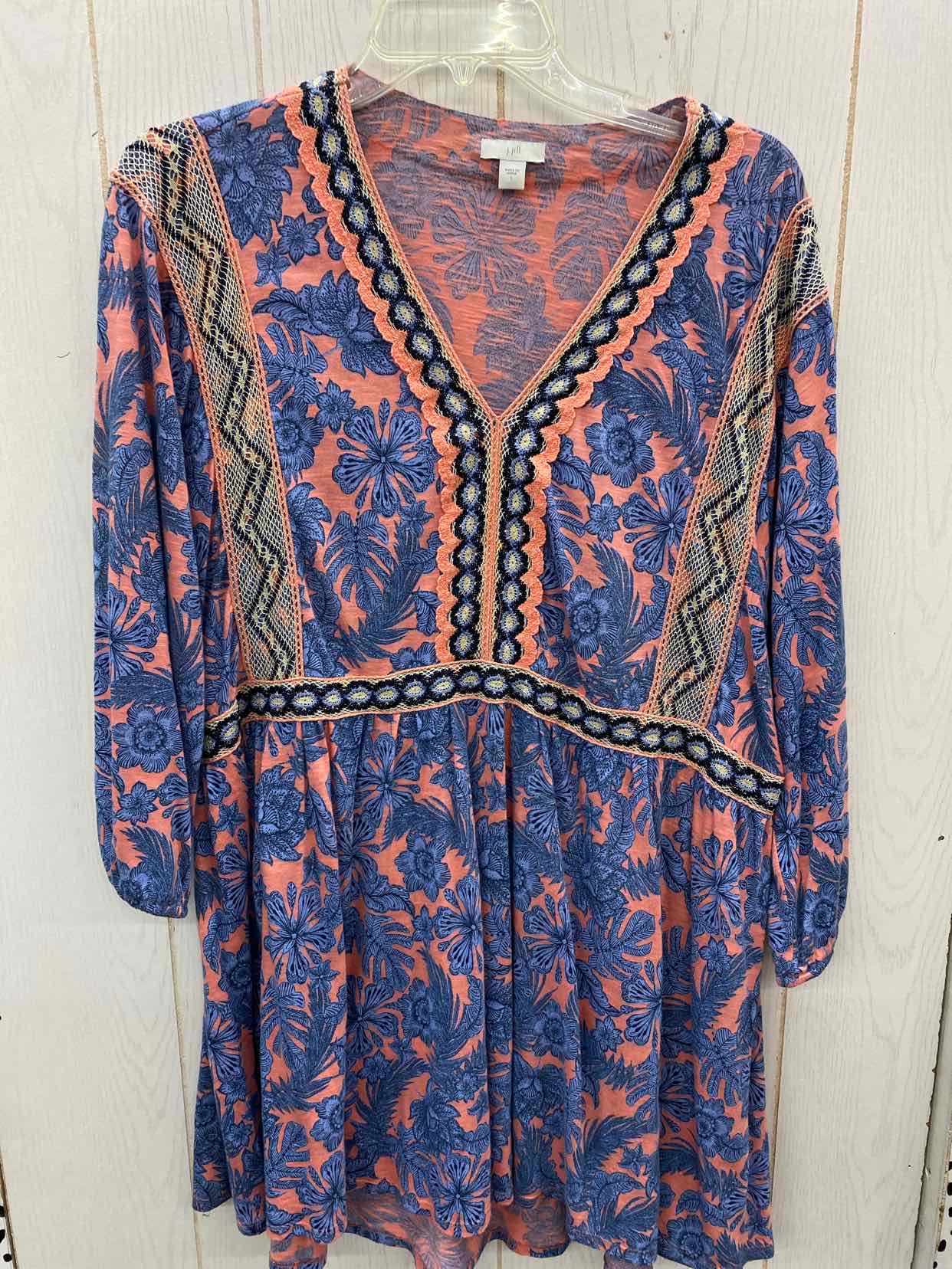 J Jill Blue Womens Size L Shirt