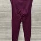 Size S Burgundy Maternity Leggings