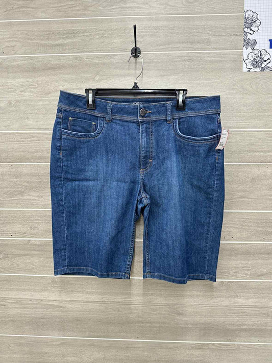 Riders Blue Womens Women Size 16 Shorts