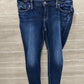 Silver Size 10 Blue Womens Jeans
