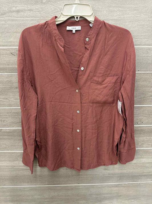 Vince Pink Womens Women Size XS Shirt
