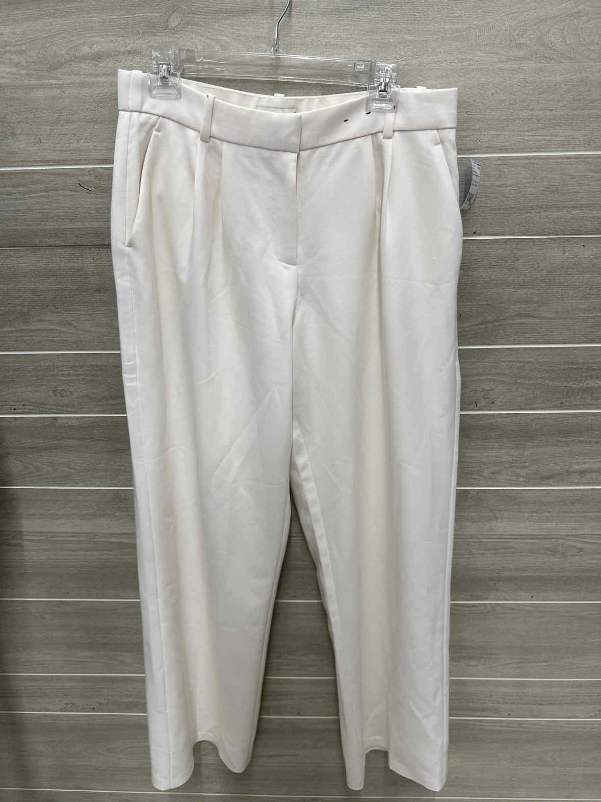 Abercrombie & Fitch Size 8 Long Cream Womens Pants