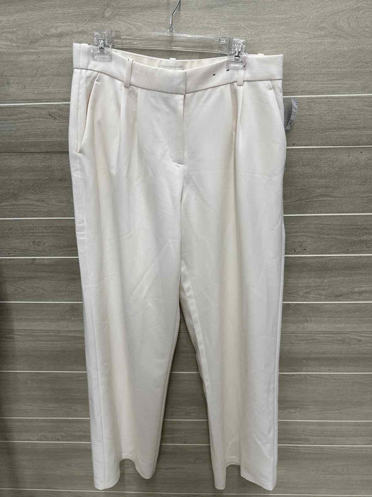 Abercrombie & Fitch Size 8 Long Cream Womens Pants