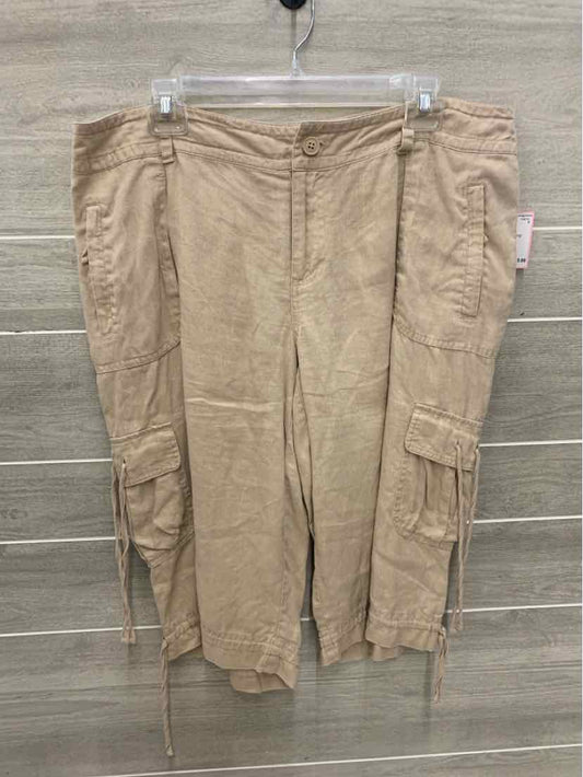 ANA Khaki Womens Size 14P Shorts