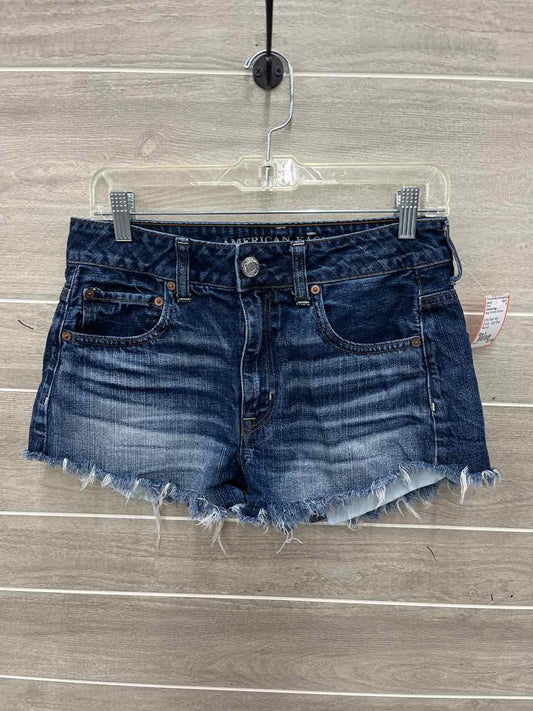 American Eagle Blue Womens Women Size 6 Shorts