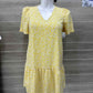 A New Day Yellow Womens Women Size 10/12 Dress