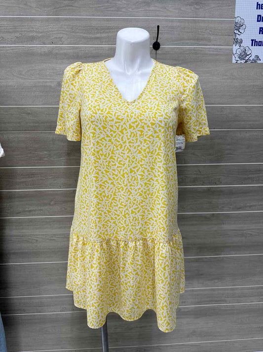 A New Day Yellow Womens Women Size 10/12 Dress