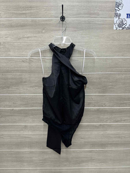LULU'S Size M Black Womens Bodysuit