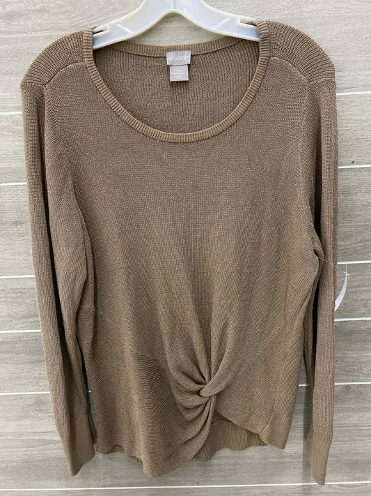 Chico's Tan Womens Size L/P Shirt
