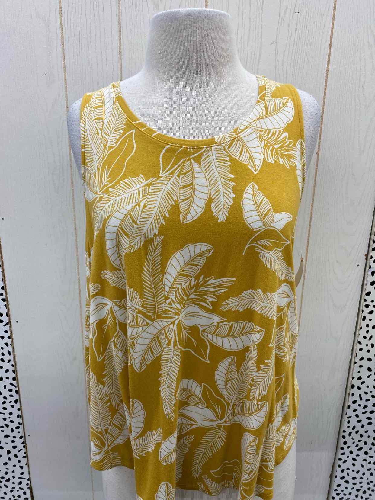 Old Navy Mustard Womens Size M Tank Top